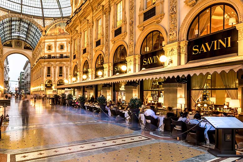 THE GALLERIA VITTORIO EMANUELE II