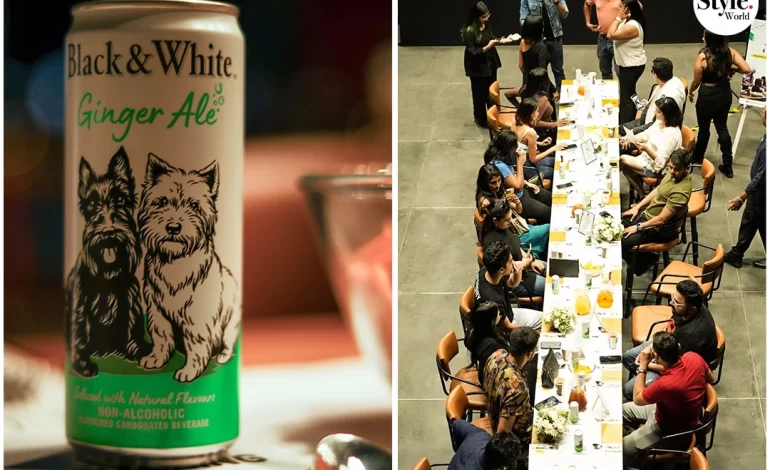 Black & White Ginger Ale’s Debut Party had People Talking