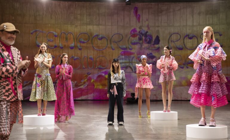 Claudia Wang Presents Her Video Game Inspired Collection At London Fashion Week