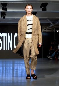 Justin Cassin Returns to London Fashion Week to showcase an AW24 collection replete with the designer’s signature creative silhouettes