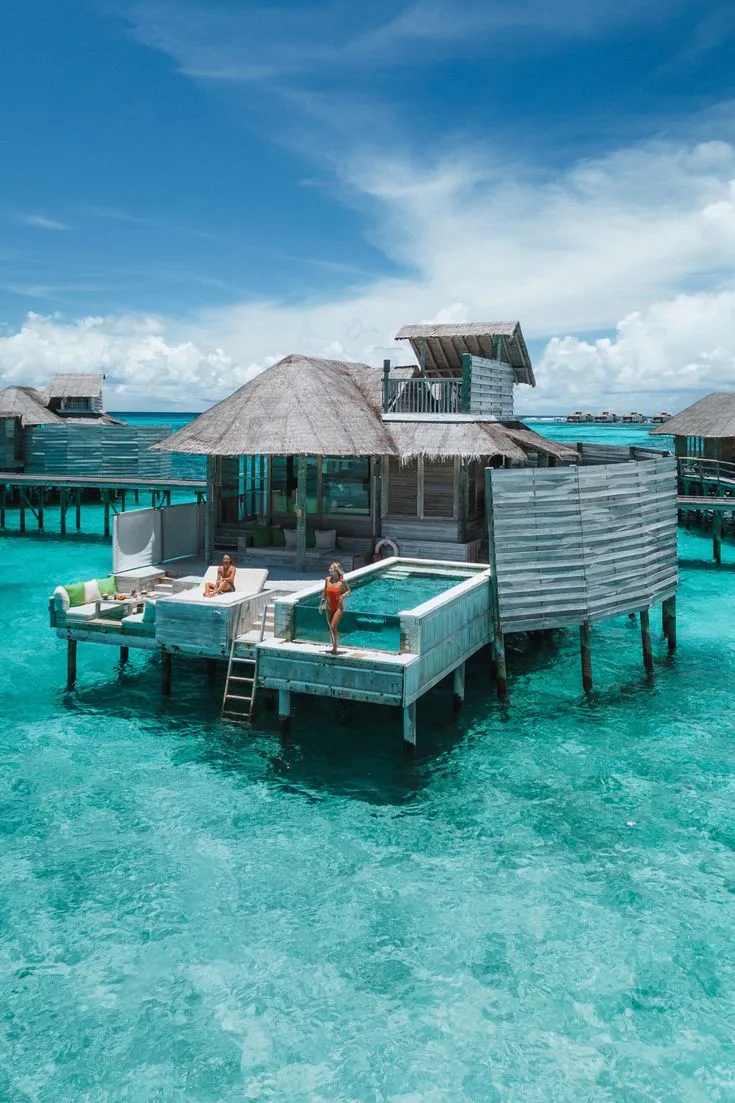 resort design in the Maldives