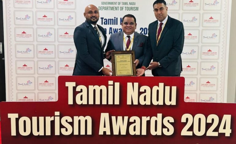 SriLankan Airlines Recognized as ‘Best Airline Partner’ At Tamil Nadu Tourism Awards