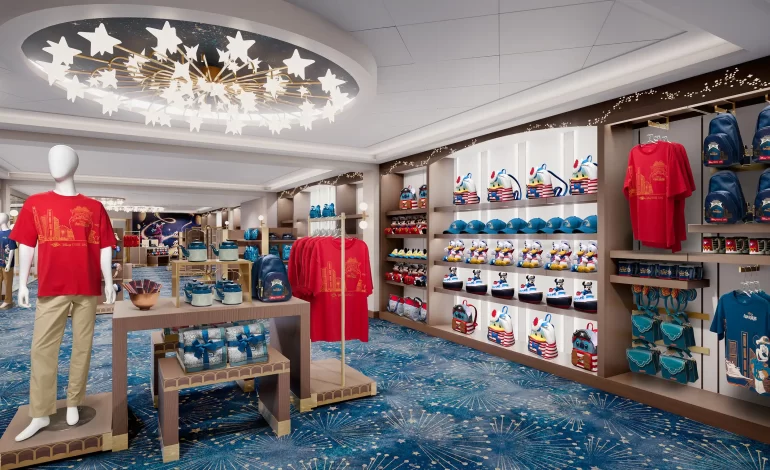 Take Home a Piece of the Adventure: New Retail and Merchandise Offerings Await Guests Onboard the Disney Adventure